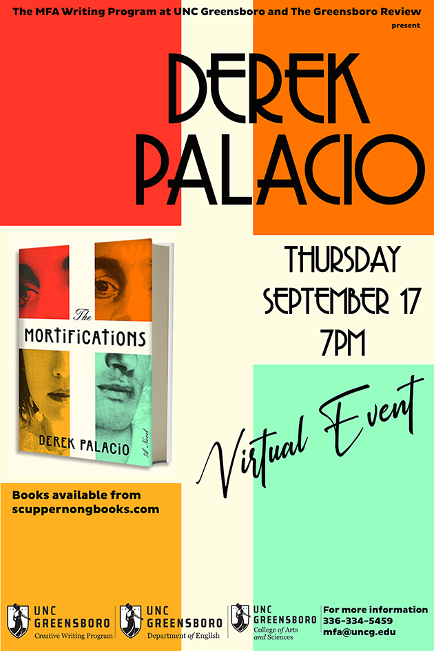 Derek Palacio Reading Poster