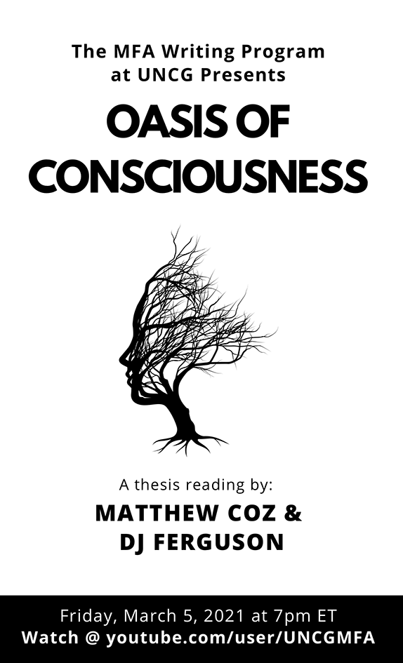Matt Coz | DJ Ferguson Reading Poster