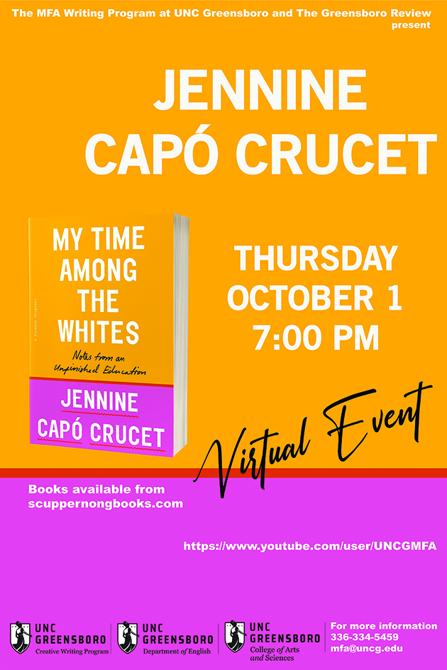 Jennine Capo Crucet Reading Poster