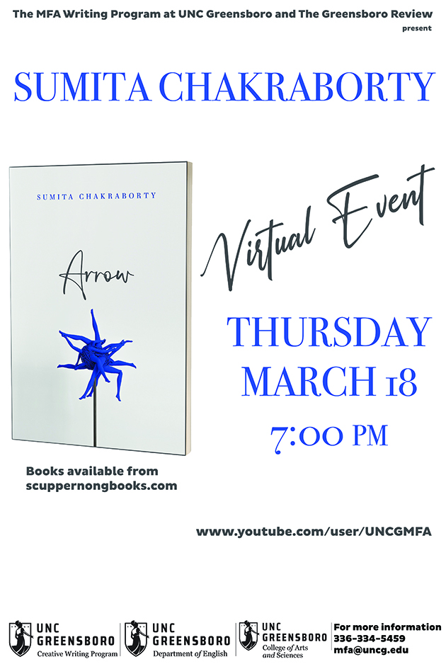 Sumita Chakraborty Reading Poster