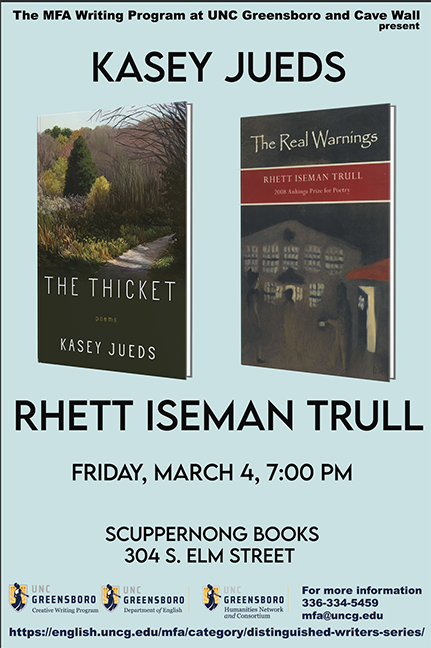 Kasey Jueds-Rhett Trull Reading Poster