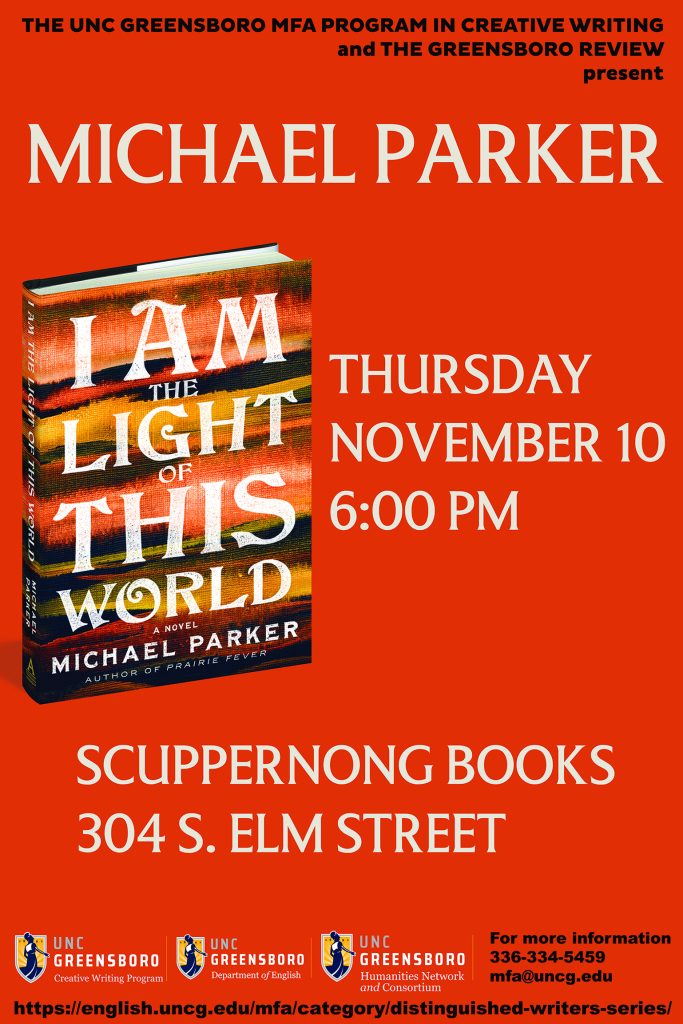 Michael Parker Reading Poster