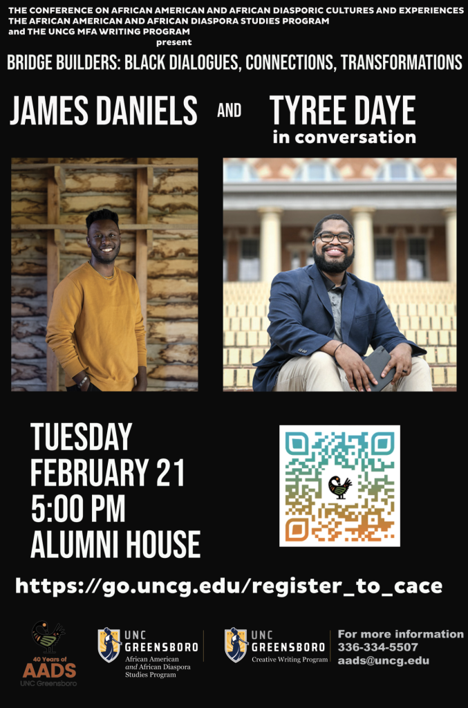 Tyree Daye | James Daniels poster - CACE 2023