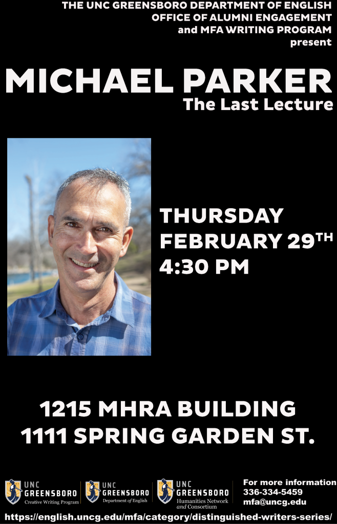 Michael Parker Lecture Poster