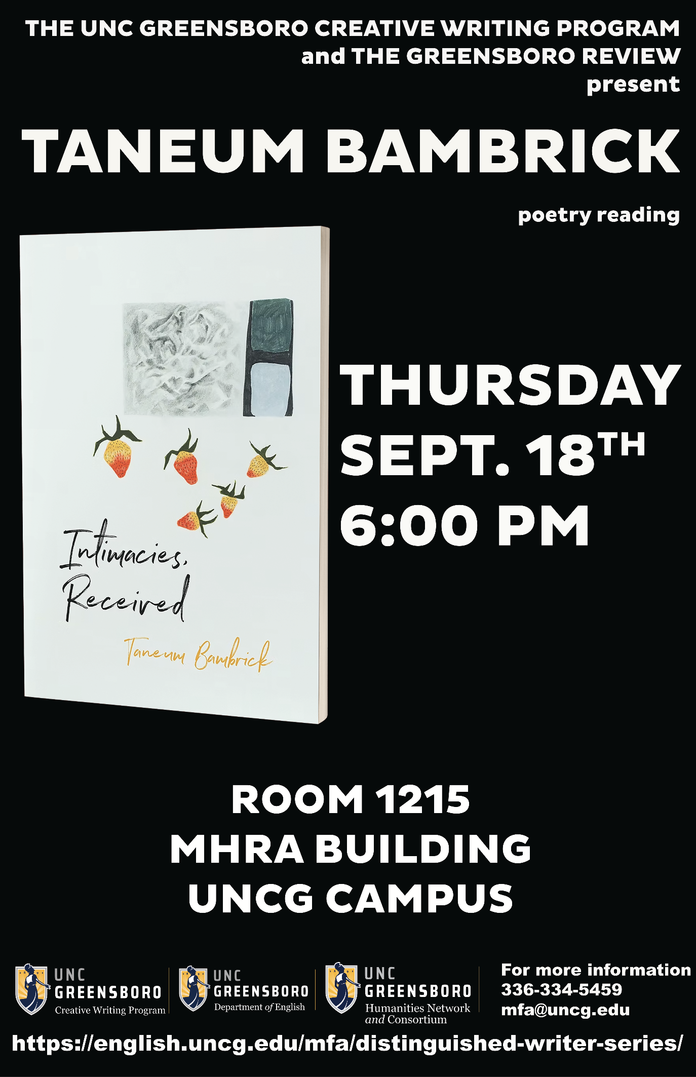 Taneum Bambrick Reading Poster